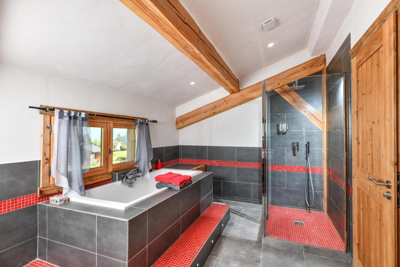 Vielyterra - Chalet Haut De Gamme - Domaine Du Mont Blanc Сен-Жерве-Ле-Бэн Экстерьер фото