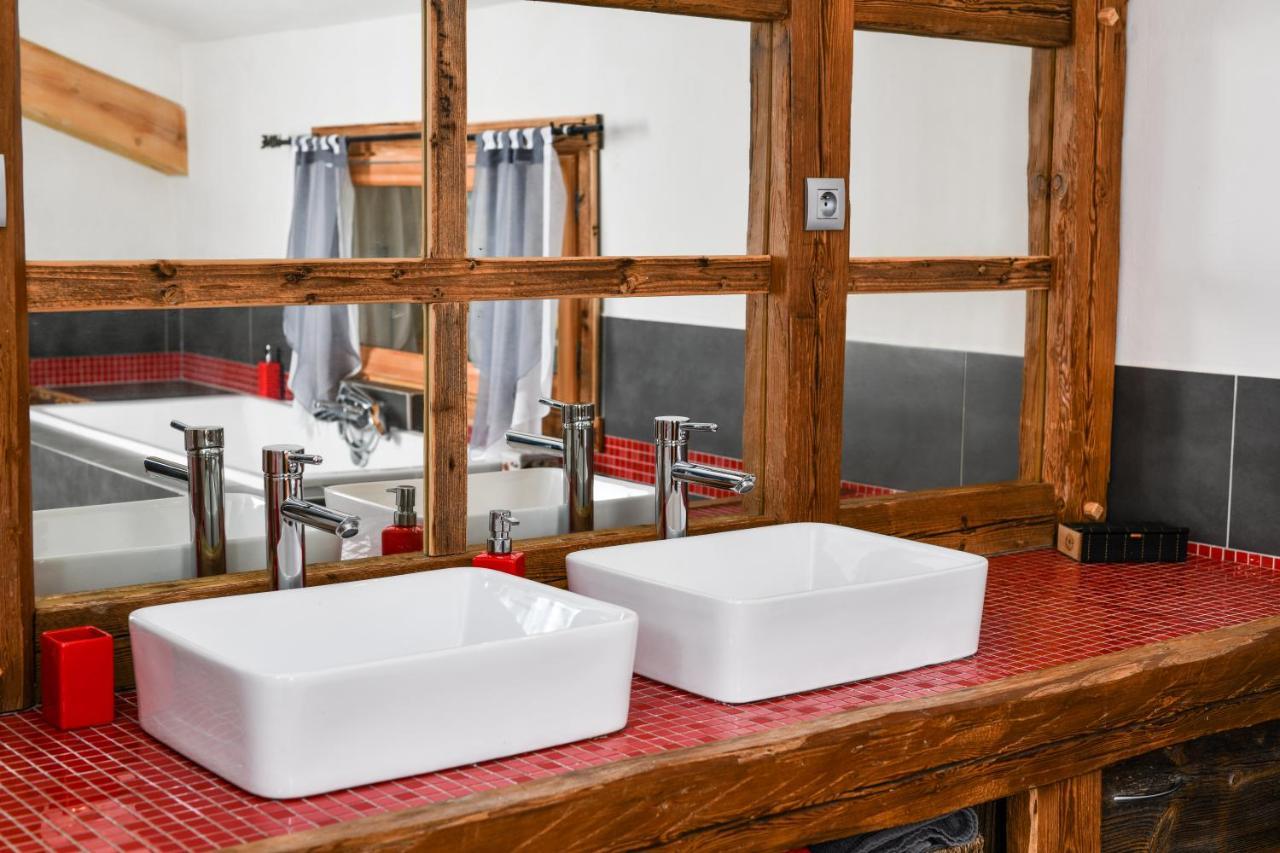 Vielyterra - Chalet Haut De Gamme - Domaine Du Mont Blanc Сен-Жерве-Ле-Бэн Экстерьер фото
