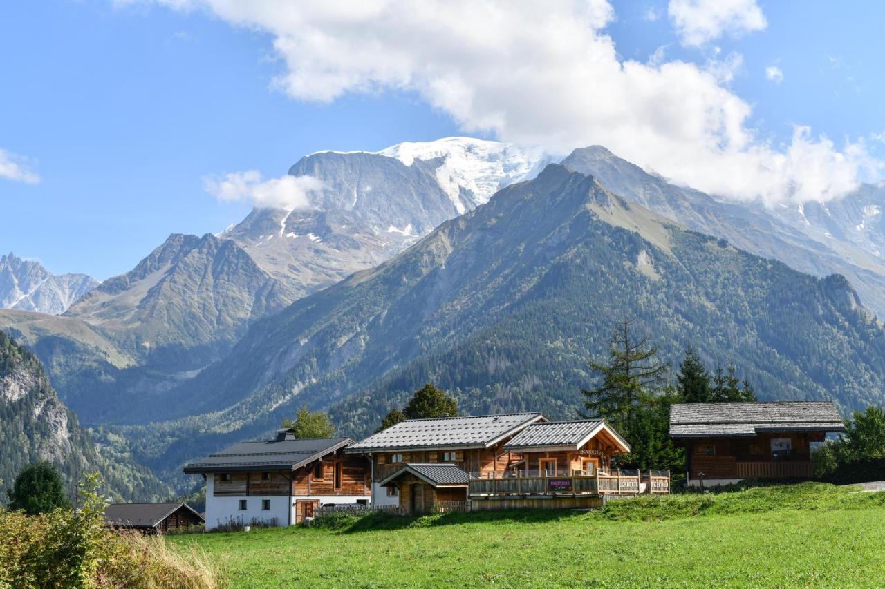 Vielyterra - Chalet Haut De Gamme - Domaine Du Mont Blanc Сен-Жерве-Ле-Бэн Экстерьер фото