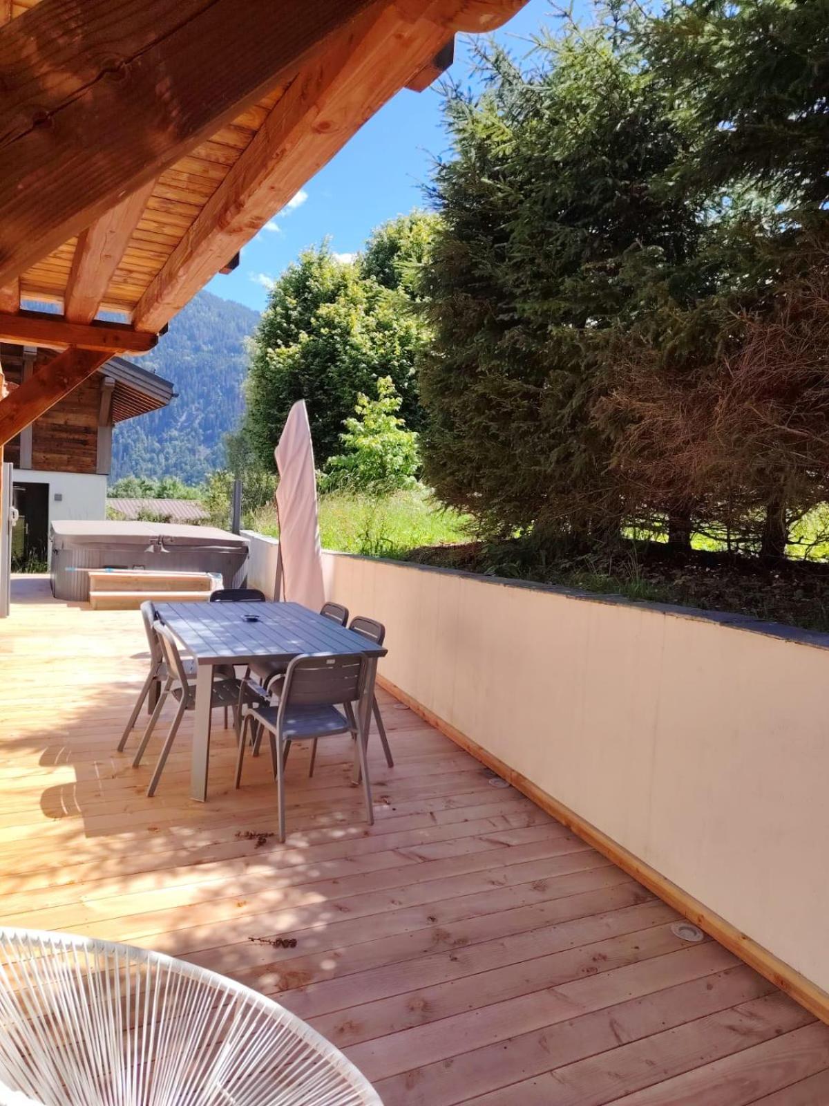 Vielyterra - Chalet Haut De Gamme - Domaine Du Mont Blanc Сен-Жерве-Ле-Бэн Экстерьер фото