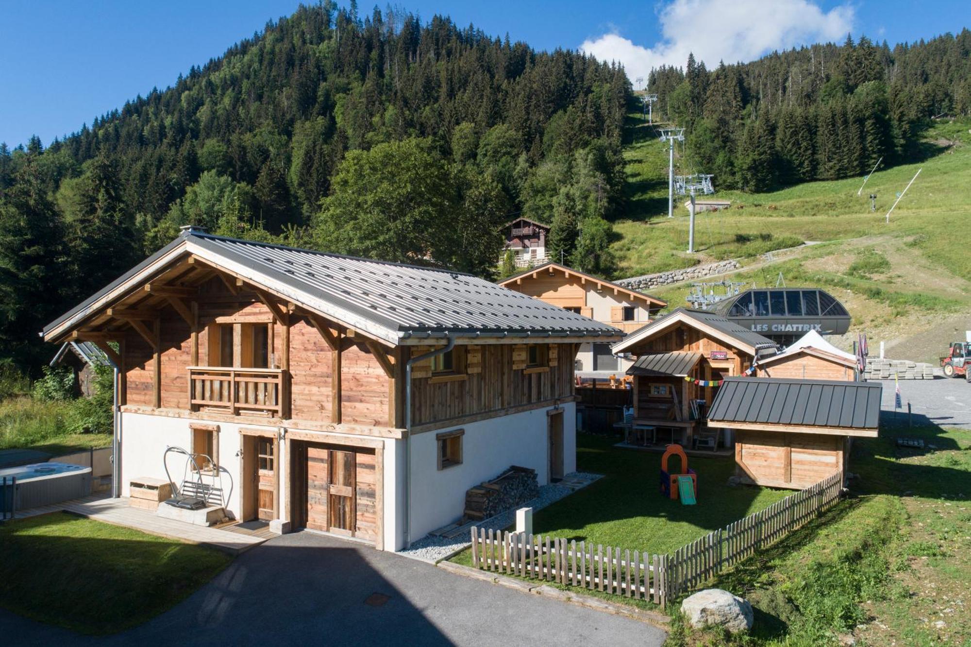 Vielyterra - Chalet Haut De Gamme - Domaine Du Mont Blanc Сен-Жерве-Ле-Бэн Экстерьер фото