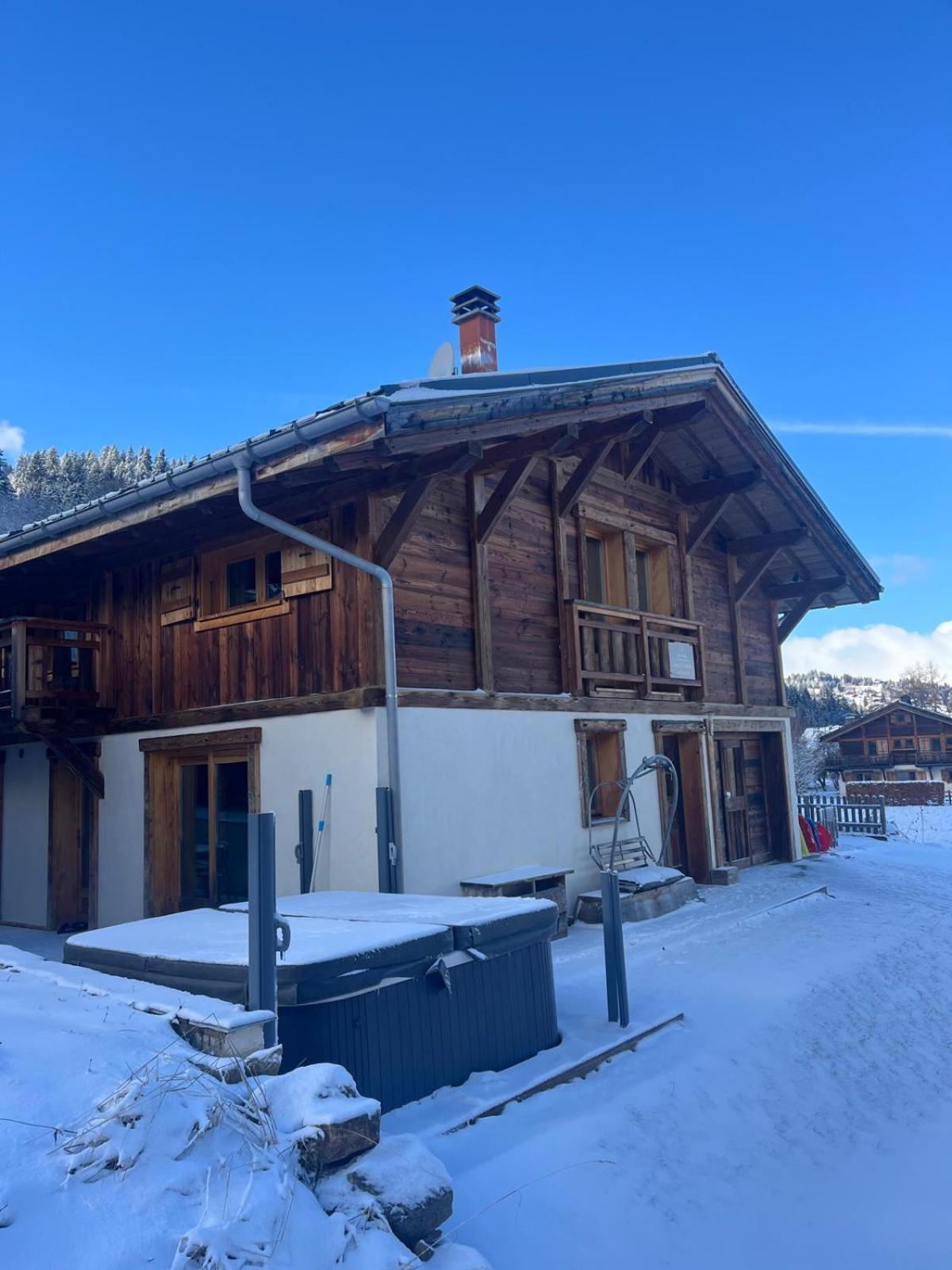Vielyterra - Chalet Haut De Gamme - Domaine Du Mont Blanc Сен-Жерве-Ле-Бэн Экстерьер фото
